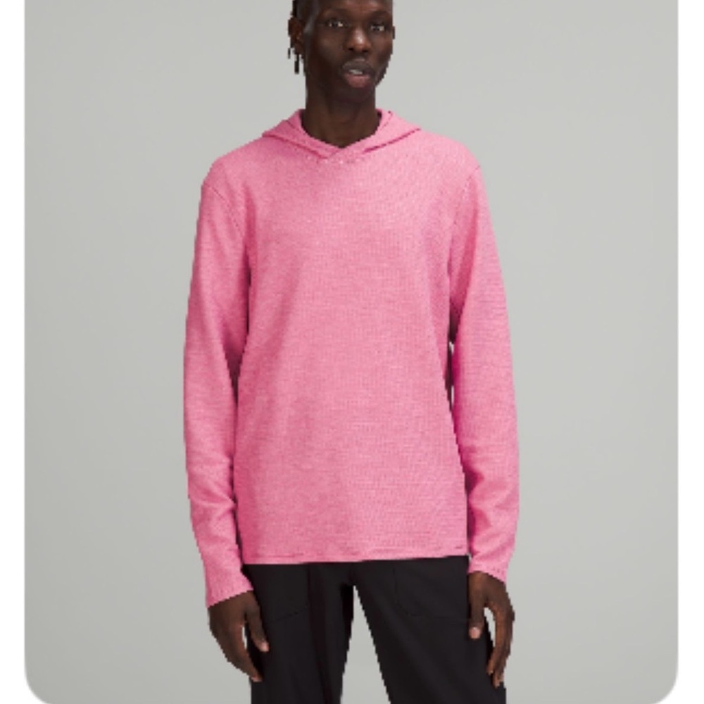 Lululemon Pink Shift Stitch Hoodie XL
